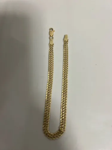 Pulseira ouro 18k vendo como Joia . 