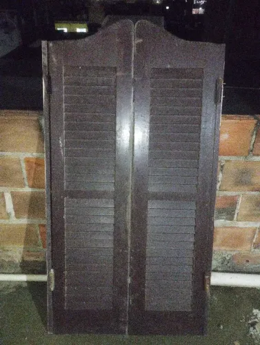Portas de Madeira Massaranduba estilo bang bang- Promoção.