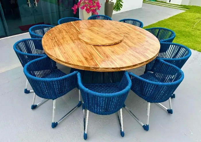 Ofertas exclusivas!!!! Mesa BBB com 10 Cadeiras.