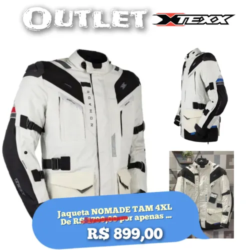 Jaqueta TEXX nômade Tam 4XL outlet TEXX