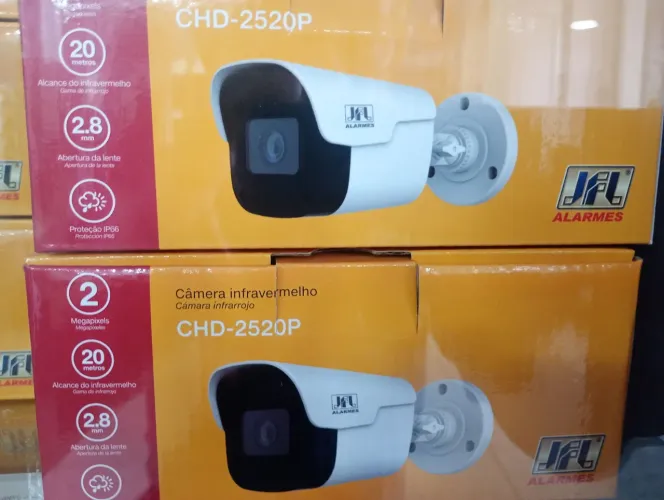 Câmeras de Segurança JFL Colorido 25hs por Dia.