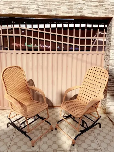 Cadeiras de balanço reforçadas ( design exclusivo) 
