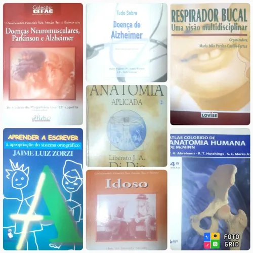 Livros de FONOAUDIOLOGIA, lista abaixo 