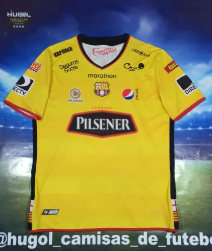 Camisa do Barcelona de Guayaquil 2017 Marathon #9 Alves De jogo Tamanho G