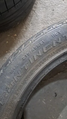 3 Unidade Pneu Continental cross contato 275/45 21 semi novo