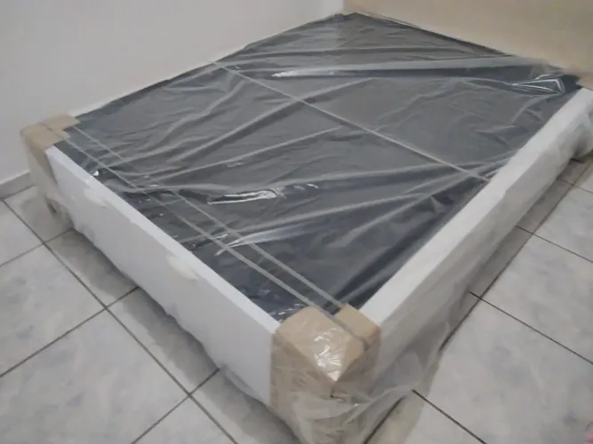 Box baú casal 188 x 138 peça nova