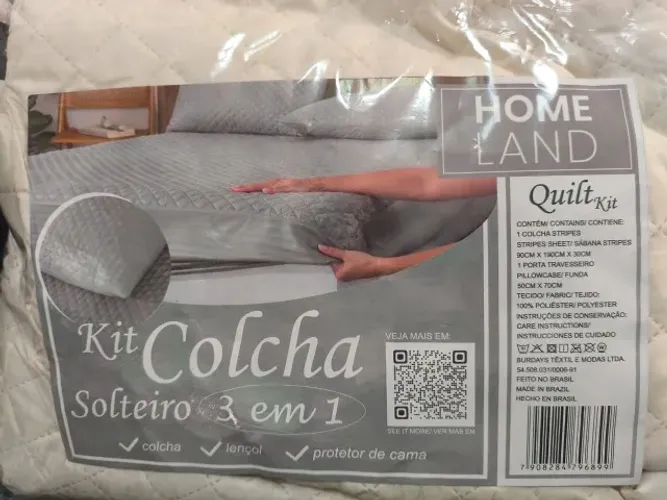 Protetor de colchão com porta travesseiro solteiro