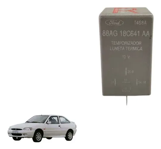 Rele Resistencia Vidro Ford Escort Zetec 1997 1999 2000 Usa