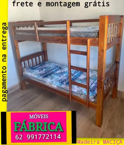 Beliche MADEIRA MACIÇA DIRETO DA FÁBRICA FRETE GRÁTIS 