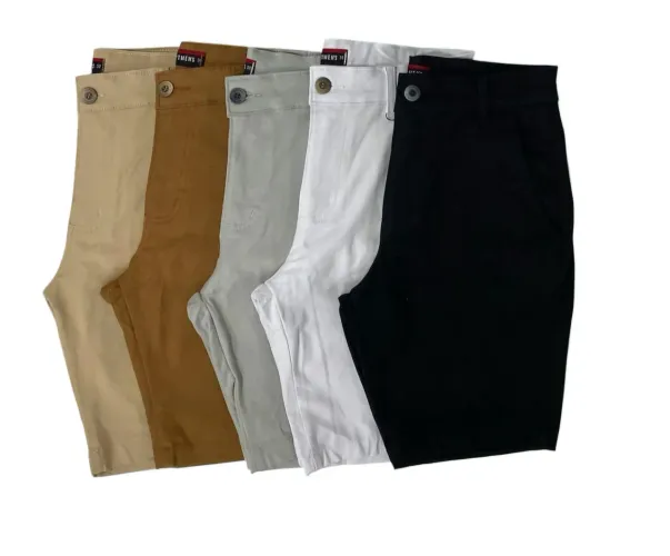 Bermudas Brim c/ Lycra Masculina 