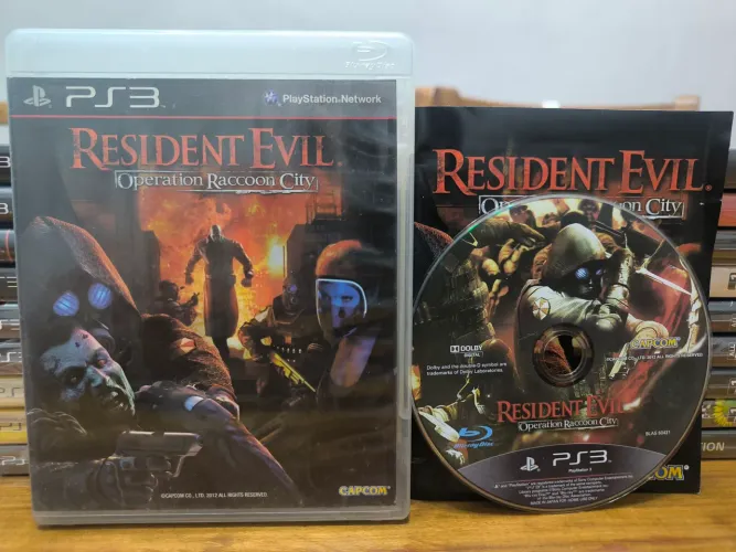 Jogo PS3 Resident Evil Raccoon City