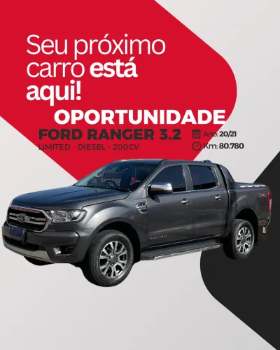 Ford Ranger Limited 3.2 20V 4X4 CD Aut. Dies. 2021