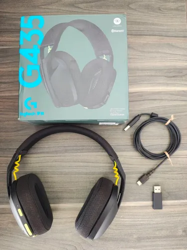 Headset Gamer Sem Fio Logitech G435
