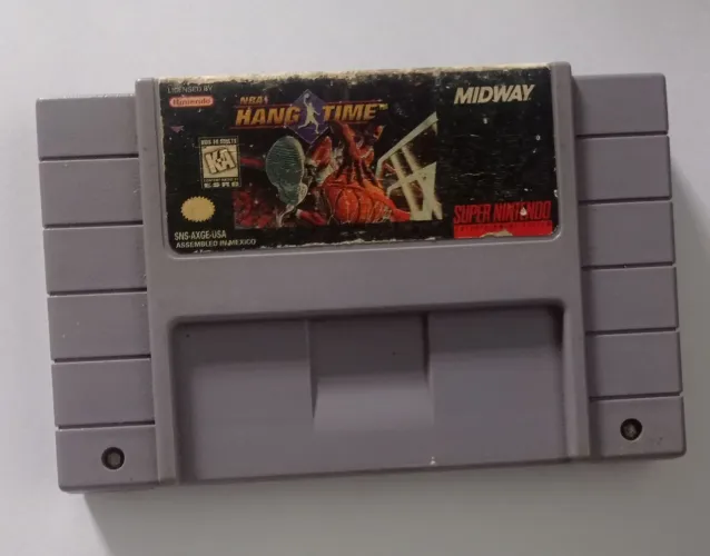 Jogo NBA Hang Time para super Nintendo original 