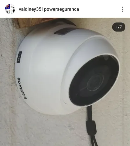 Câmera de Segurança Intelbras, hikvision, Hillok....