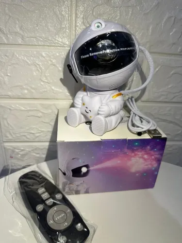 Projetor do espaço Astronauta para Decoração de Quarto