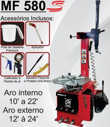 Desmontadora pneumática até aro 24 (frete incluso)
