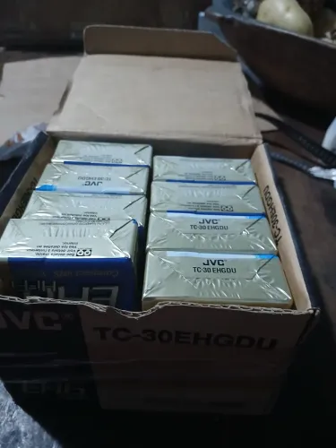 Fitas VHS JVC TC-30 EHGDU - Lote 8