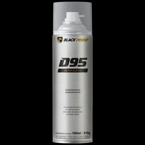 Kit 06 Desengraxante Heavy Clean D95 Black Prime 500ml