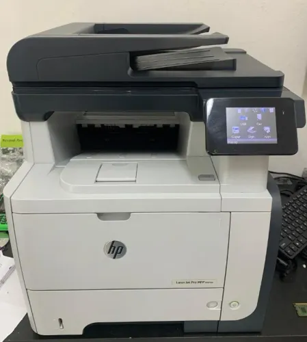 Impressora Multifuncional Monocromática Hp LaserJet Pro Mfp M521dn