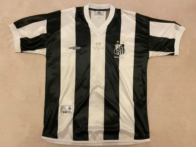 Camisa Futebol Santos 2001 - Tam. G