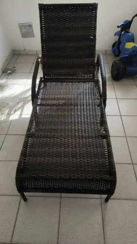 Vendo espreguiçadeira de vime