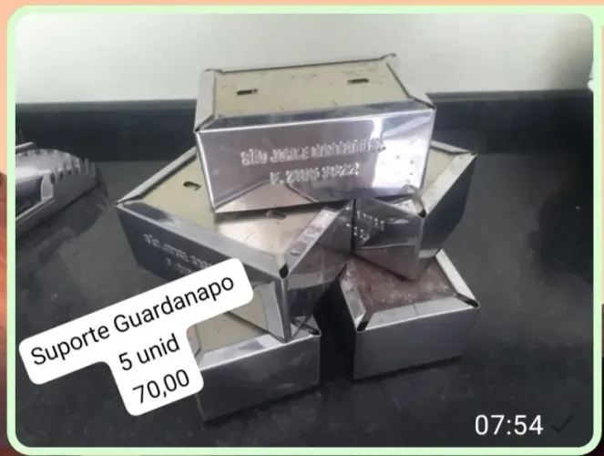 Kit 5 porta guardanapos para mesa 