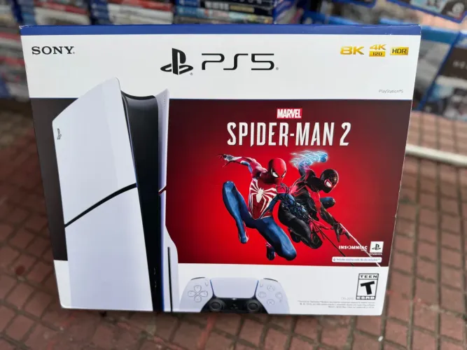 PlayStation 5 (PS5) Marvel Spider-Man 2 - Novo!