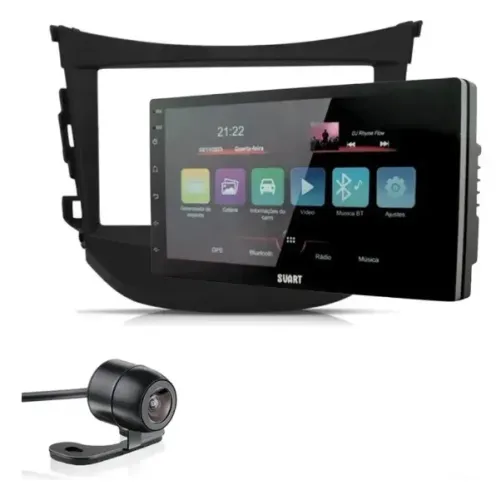 Central Multimídia Svart S700 Android 7 Pol. Carplay/A. Auto sem fio HB20 2014 a 2019