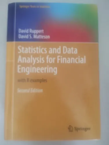 Livro Estatística - Statistics and data Analysis for Financial Engineering David Ruppert..