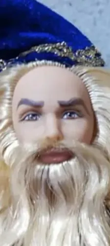 Boneco Merlyn feiticeiro raro