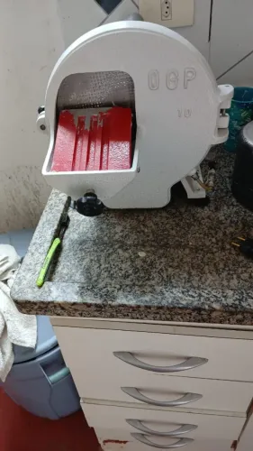 Cortador de Gesso com disco diamantado para protéticos