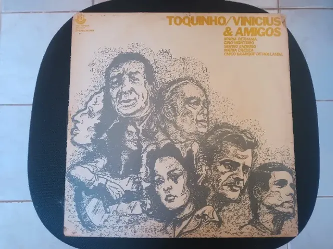 4 LP Vinil Toquinho Vinicius e Amigos | Sambas Canções | Músicas e Músicos de São Paulo