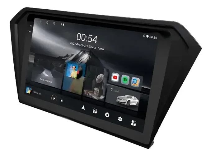 Multimidia Gol G7 G8 9 polegadas Android Carplay  sem fio wifi gps