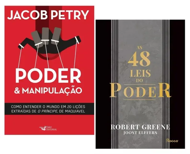 48 Leis do Poder Robert Greene Capa dura Poder e manipulação Jacob Petry