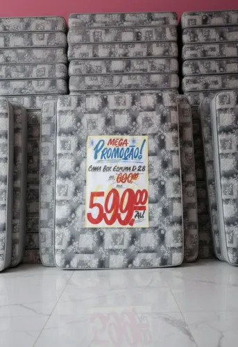Cama Box Casal.
