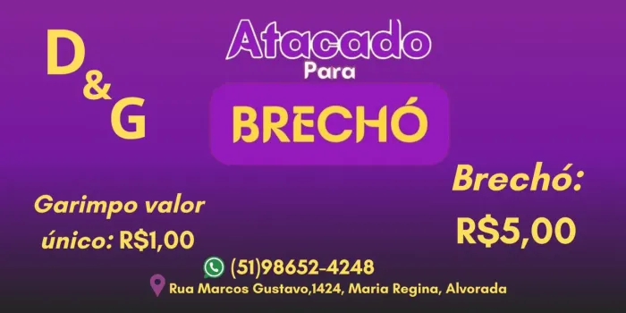 ATACADO PARA BRECHÓ 
