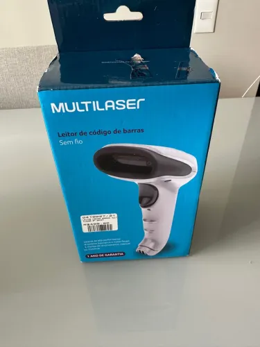 Leitor de código de barras sem fio Multilaser