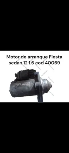 Motor de arranque Fiesta Sedan 1.6 cod 40069