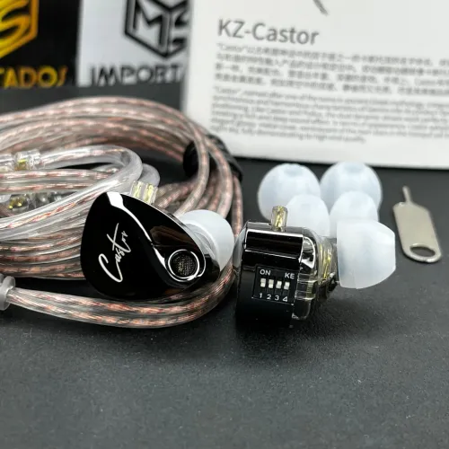 Fone In-ear KZ Castor - Retorno de Palco Sem Mic