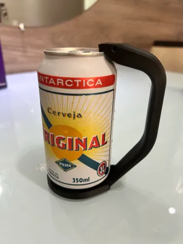 Suporte para lata de cerveja 350ml modelo gorda 