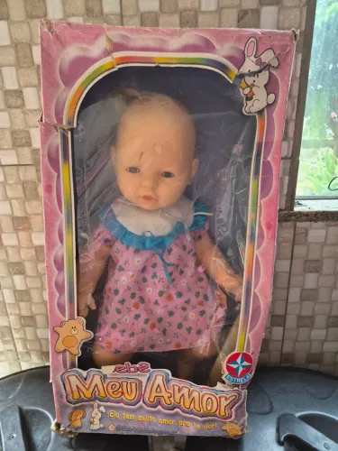 Boneca Bebê Meu Amor Estrela 
