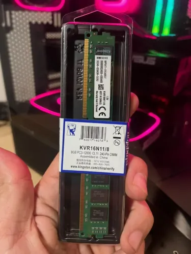 MEMÓRIA RAM KINGSTON 8GB DDR3 1600MHz