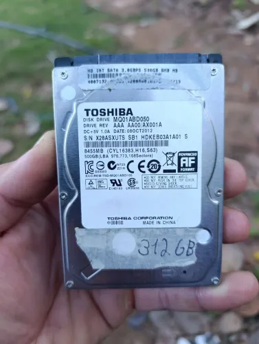 Disk Drive HD notebook