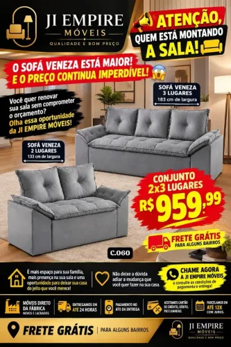 NOVIDADES EM MÓVEIS - VENHA CONFERIR