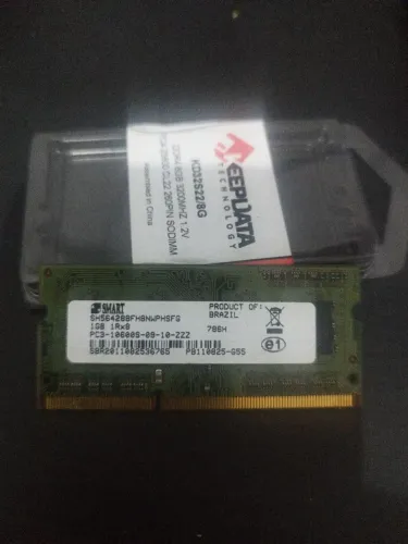 Memória DDR3 notebook 1gbs