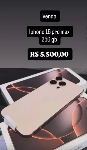Iphone 16 pro max 256 gb