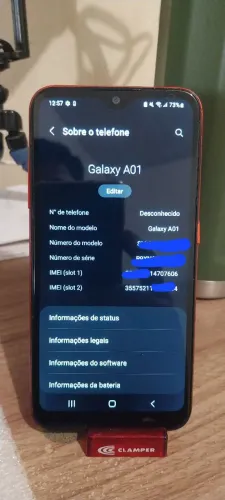 Preço acessível Galaxy A01