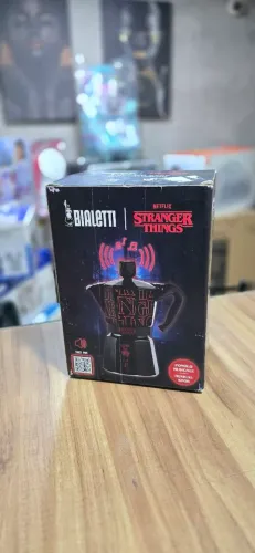 Bialetti Cafeteira Moka Music Stranger Things Netflix 6 Xicaras