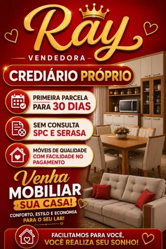 Móveis no crédiario